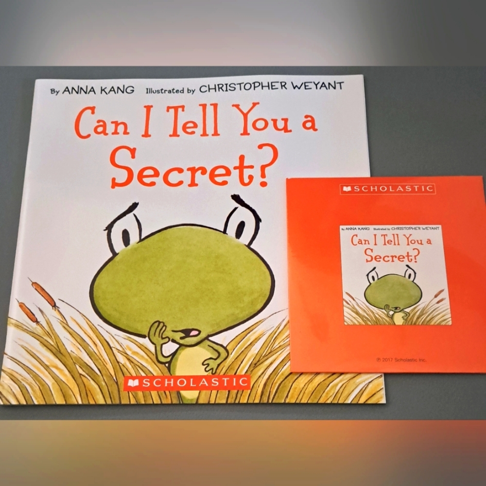 New Scholastic 'Can I Tell You a Secret?' Children's Book and CD Set